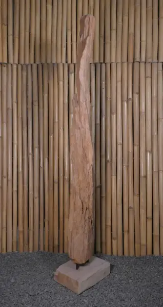 Product image 3 of the product “Root with stand made of teak wood about 190cm height ”